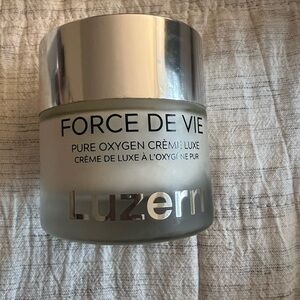 Luzern Force De Vie Pure Oxygen Crème Luxe - tried once/ full jar